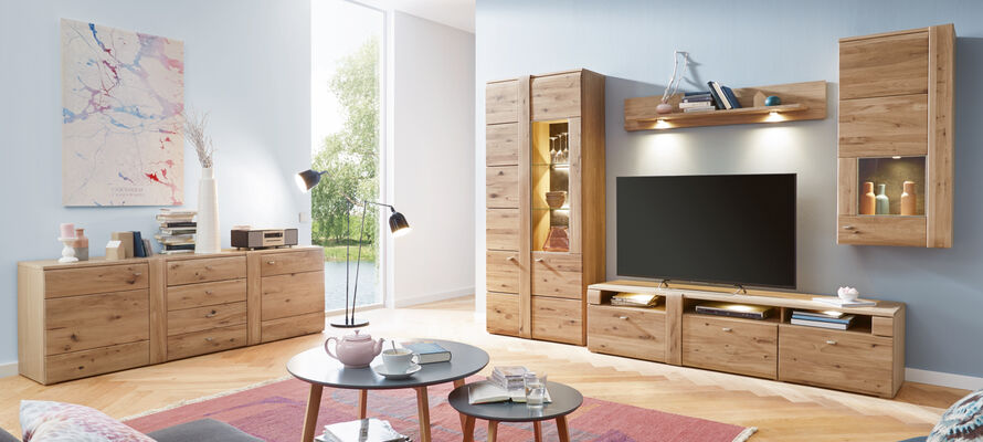 Wohnwände - Wohnzimmer - Kollektion - Voleo